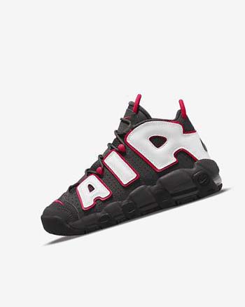 Nike Air More Uptempo Grises Negros Rojos Blancos | MX 2605